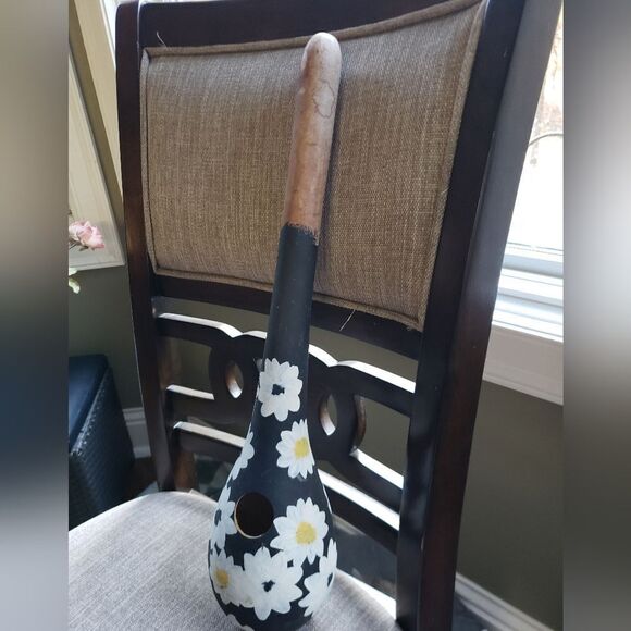 Bird House Gourd Handpainted - Picture 2 of 4